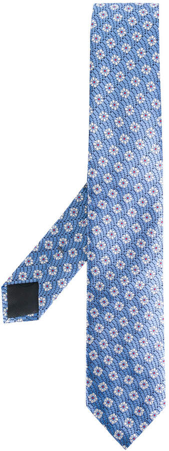 Seidenkrawatte mit Jacquardmuster