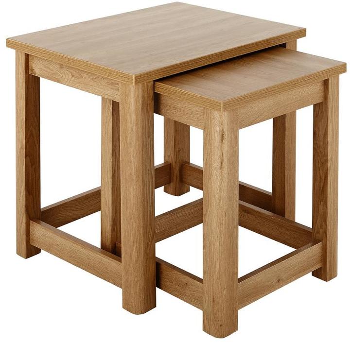 Consort Furniture Limited Tivoli Ready Assembled Nest of 2 Tables