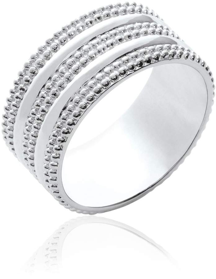 Irotsuki Ring aus Silber - grau