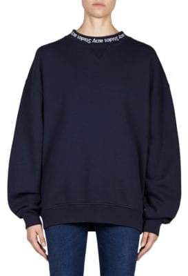 Fleece Puff Sleeve Pullover Sweater