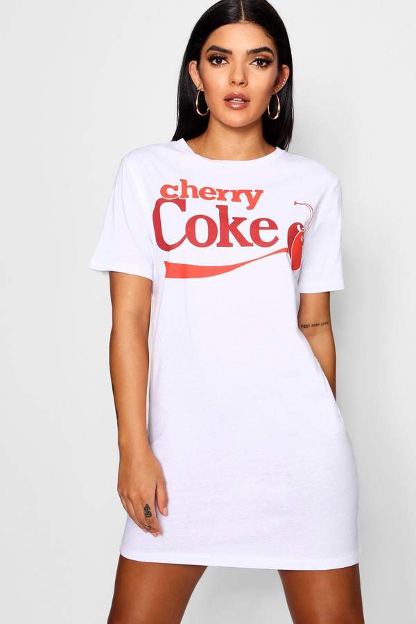 Grace Cherry Coke T-Shirt Dress