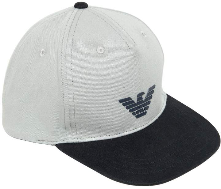 Logo Cotton Canvas Baseball Hat