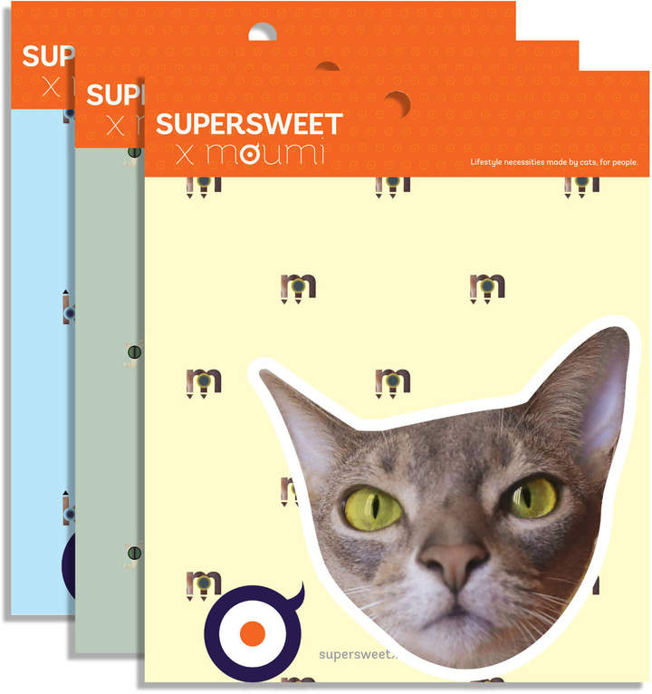 SUPERSWEET x moumi - Big Head Portrait Sticker Set of 3