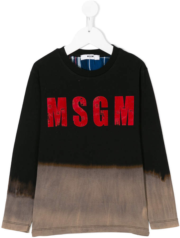 logo print sweatshirt