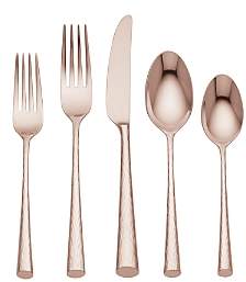 By Lenox by Lenox Imperial Caviar Rose Gold 5 Piece Place Setting
