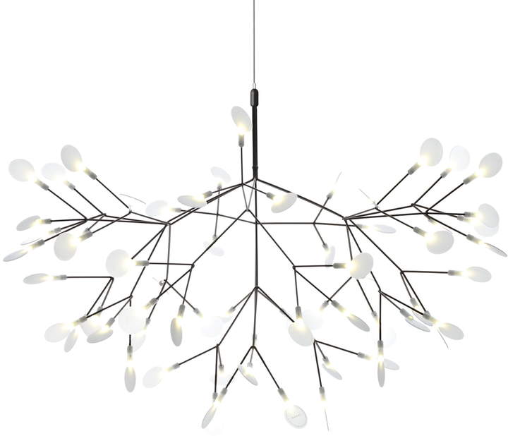 Heracleum II Pendelleuchte, Nickel