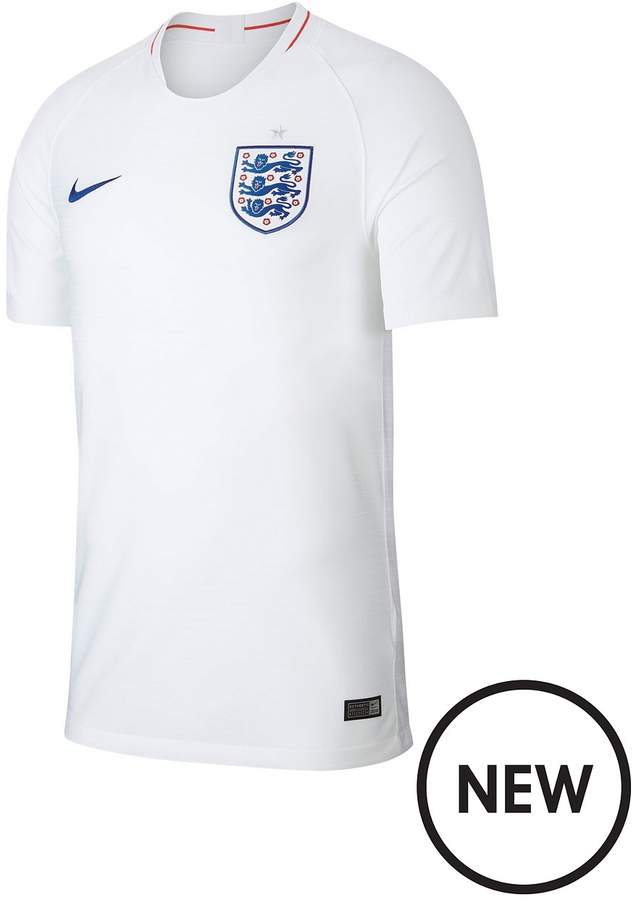 Mens England Home Short Sleeve Stadium Shirt
