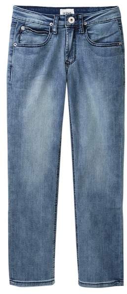 French Terry Slim Straight Jeans (Big Boys)