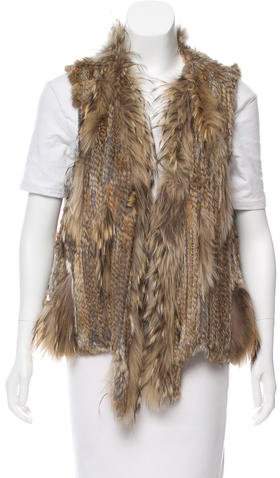 Knitted Fur Vest