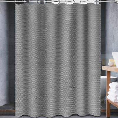 Avalon 70-Inch x 72-Inch Shower Curtain in Grey