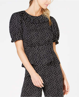 Jill Stuart Short-Sleeve Blouse Jill Stuart Short-Sleeve Blouse