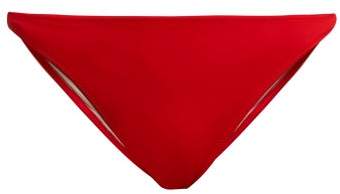 X Re/done The Hollywood Bikini Briefs - Womens - Red