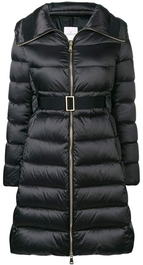 padded fitted coat