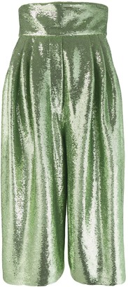 Marc Jacobs sequin wide-leg trousers
