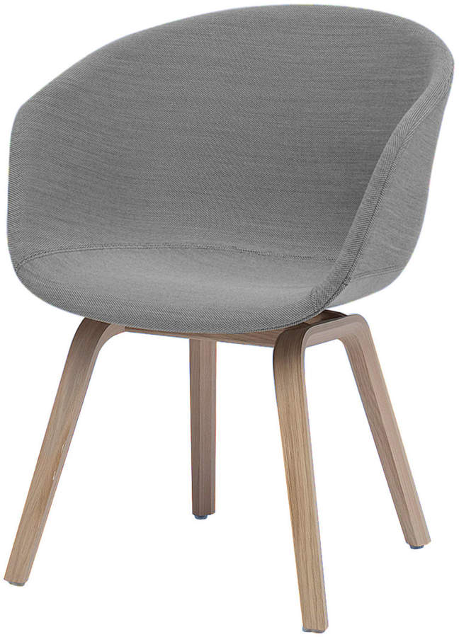 Hay - About A Chair Low AAC 43, Eiche (geseift) / Remix Grau (133)