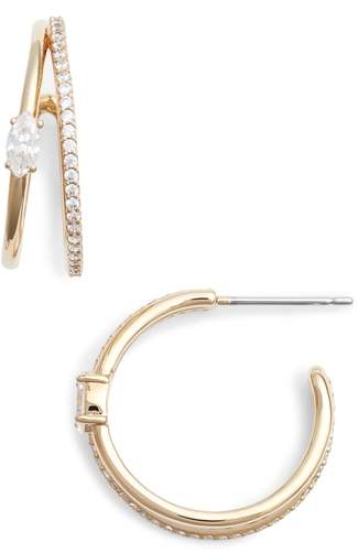 Cubic Zirconia Hoops