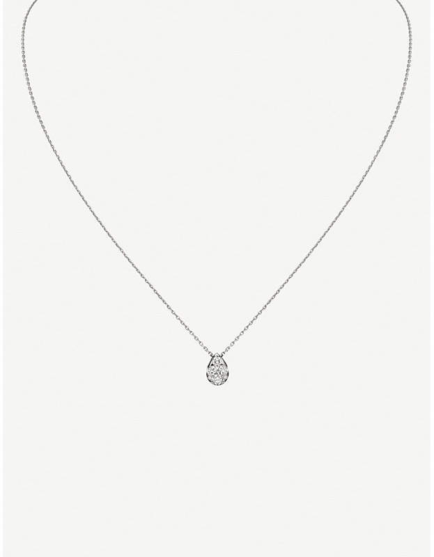 Étincelle de 18ct white-gold and diamond necklace