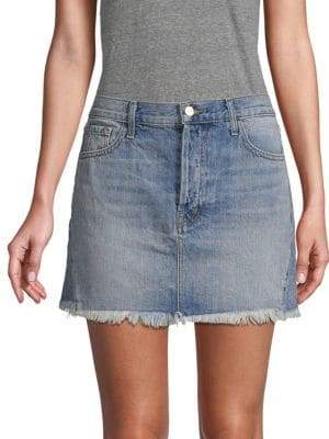 Bonny Medium Wash Mini Denim Skirt
