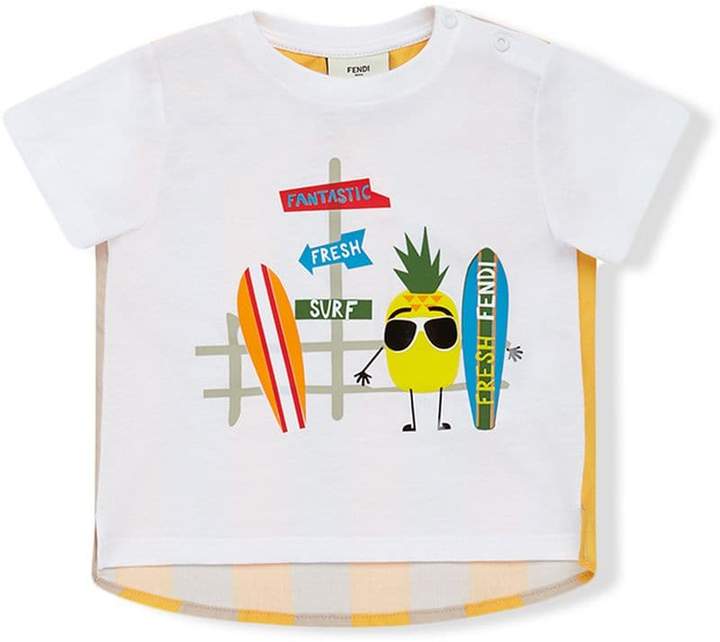 fantastic fresh surf print T-shirt