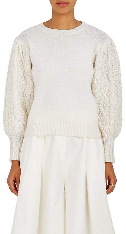 Women's Embellished Wool-Cashmere Sweater