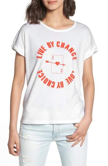 Rolled Sleeve Graphic Tee