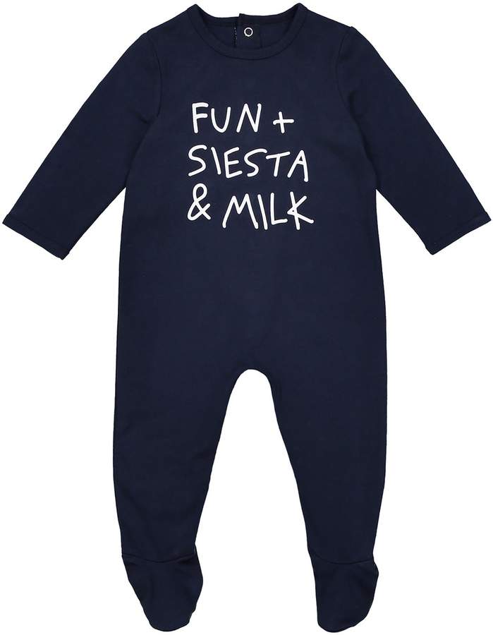 La Redoute Collections Sleepsuit with Press-Studs, Birth-3 Years