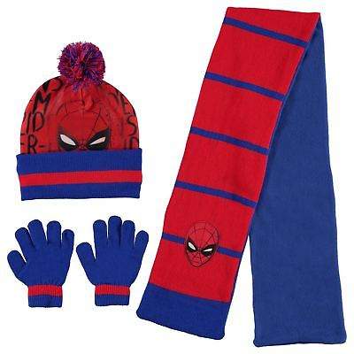 Kids 3 Piece Winter Set Childs Warm Knitted