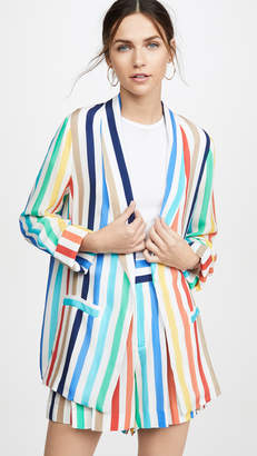 Alice + Olivia Kylie Easy Shawl Collar Jacket Alice + Olivia Kylie Easy Shawl Collar Jacket