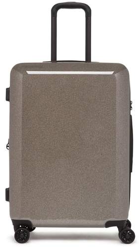 Medora Glitter 24-Inch Hardshell Spinner Suitcase