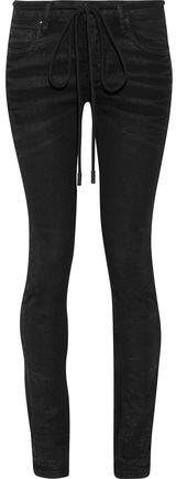 Off-Whitetm Embroidered High-Rise Skinny Jeans