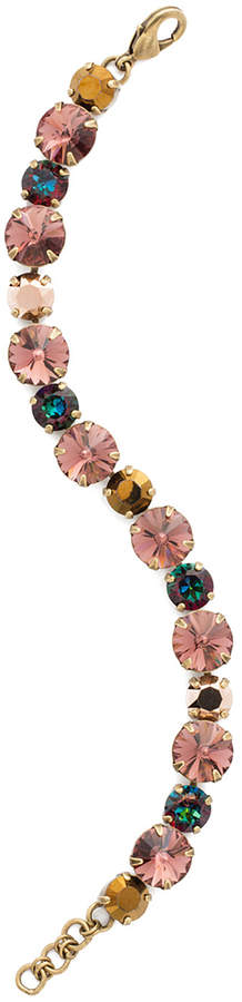 Pink & Green Crystal Bracelet
