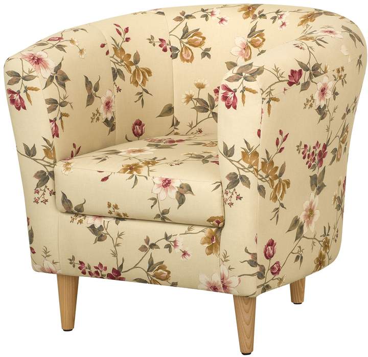 Maison Belfort Sessel Casales II Webstoff geblümt