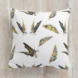 Butterflies are Free Self-Launch Square Pillows