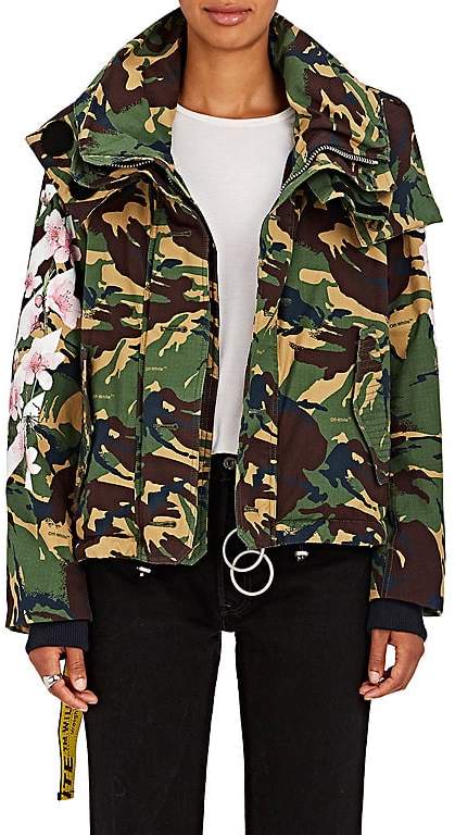 Women's M65 Floral Camouflage Field Coat