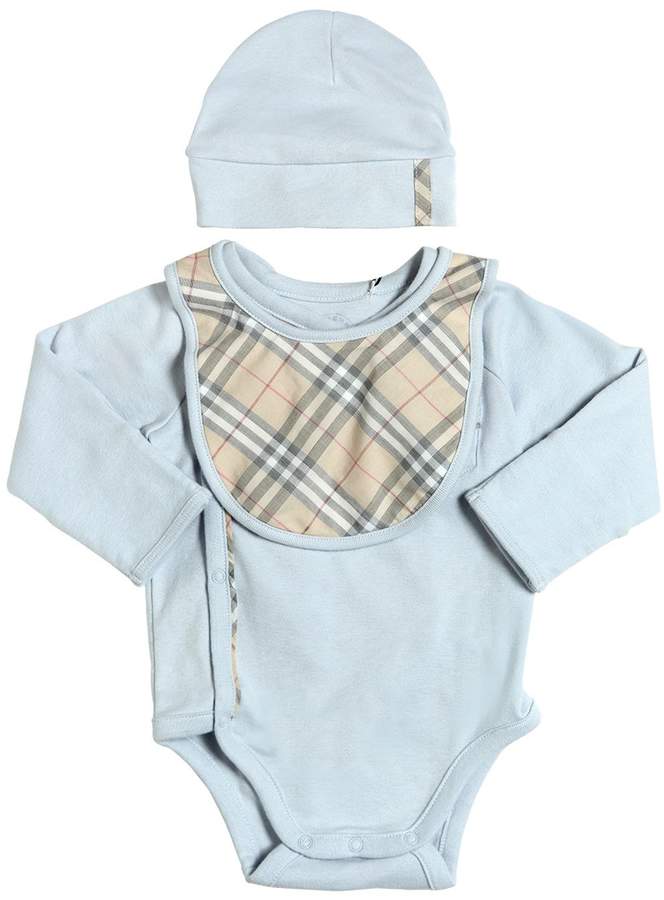 Body, Latz Und Mütze Aus Baumwolljersey