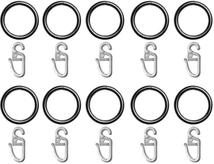 Lichtblick Gardinenring Rusko I (10er-Set)