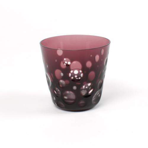 Rotter Glas Glas Aufsteiger, violett