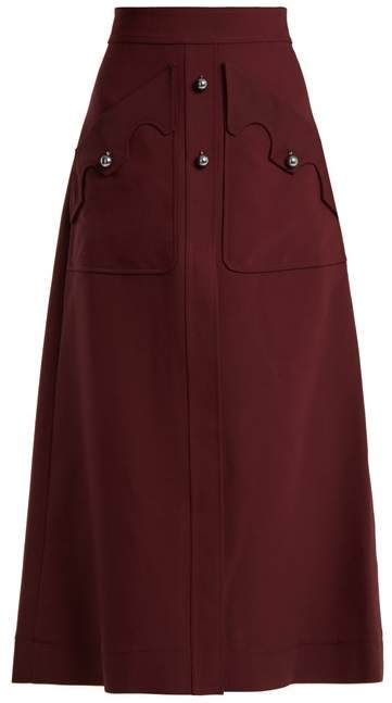 Professor A-line cady skirt