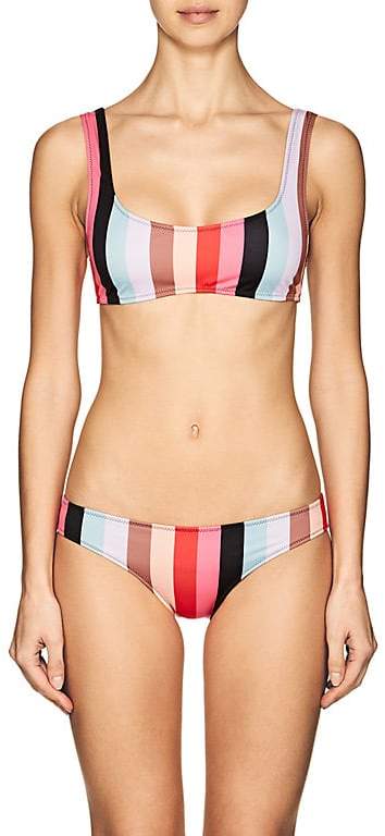 Women's Elle Striped Bikini Top