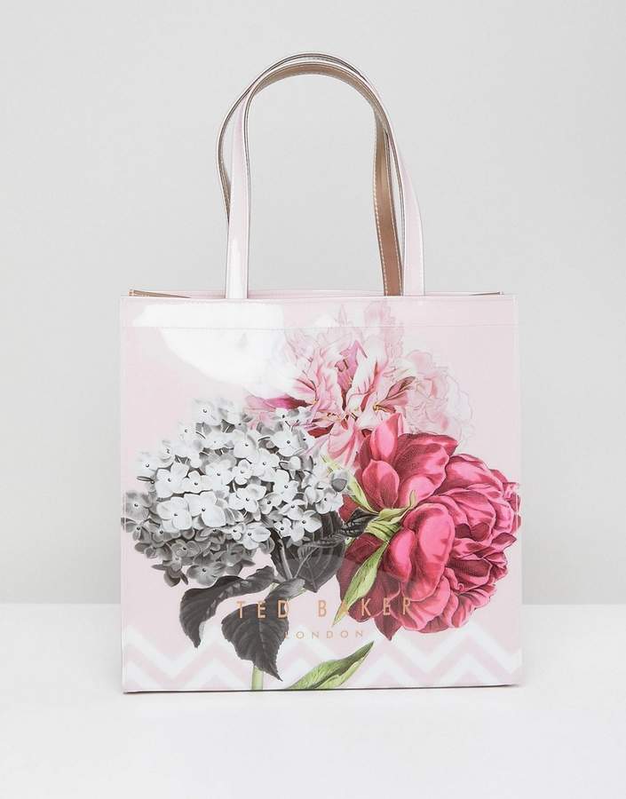 – Palace Gardens – Tasche mit Blumenmotiv und großem Logo
