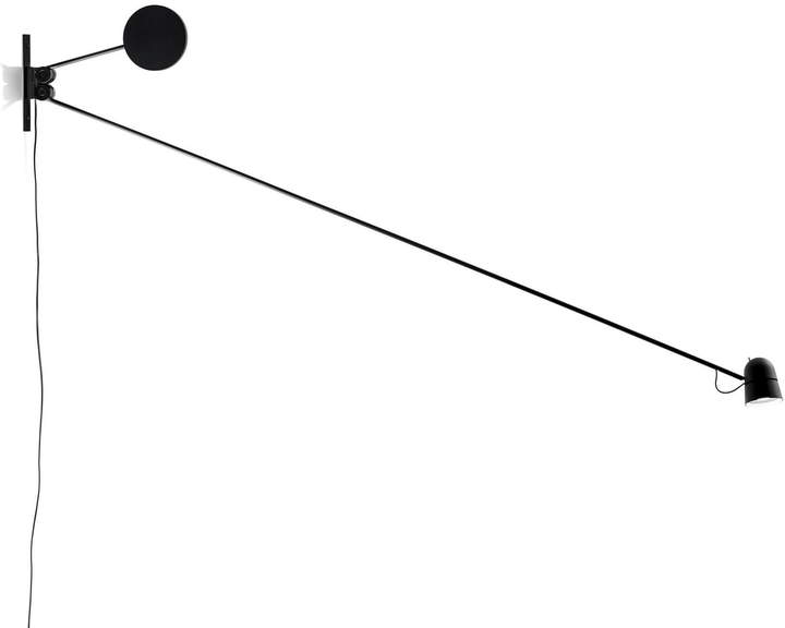 Counterbalance Wandleuchte, Schwarz