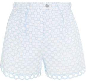 Broderie Anglaise Cotton Shorts
