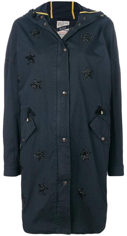 History Repeats Parka mit applizierten Sternen