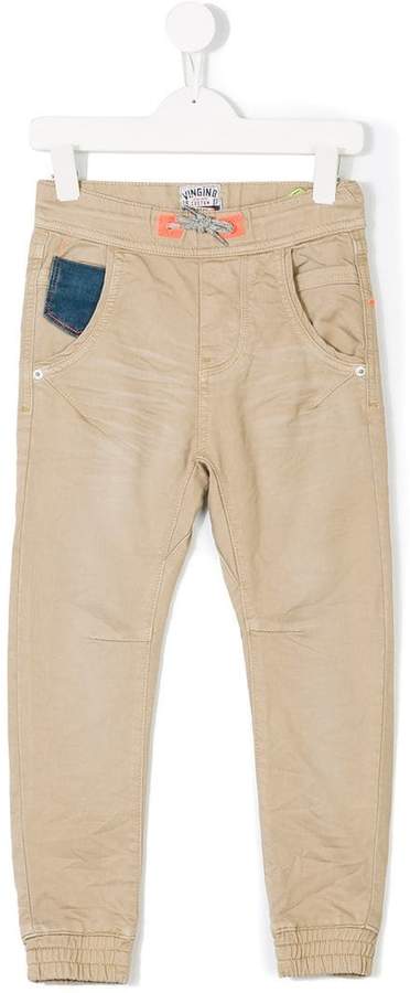 casual fitted trousers