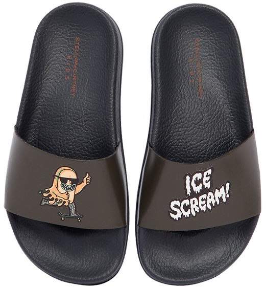 Ice Scream! Rubber Slide Sandals