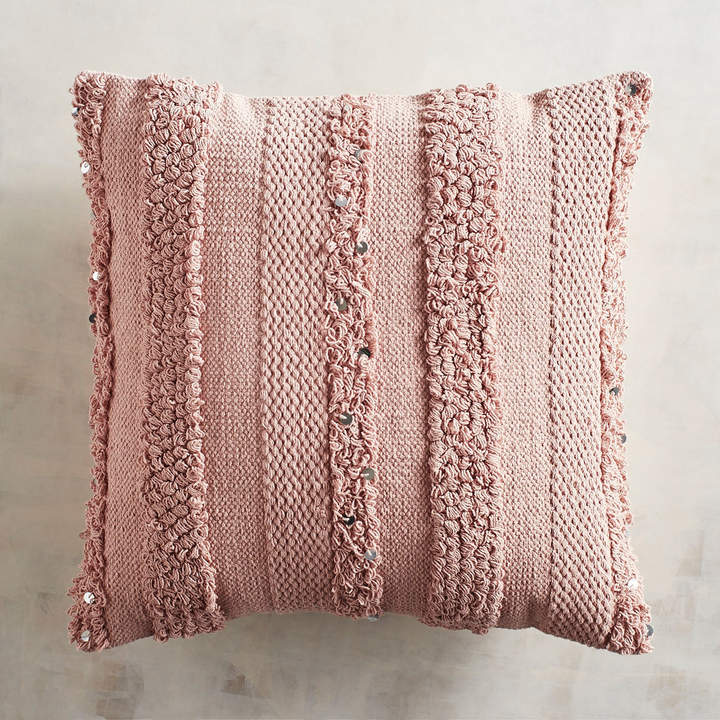 Chunky Moroccan Blush Pillow