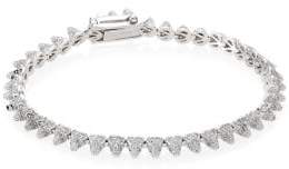 Pave Crystal Cone Bracelet