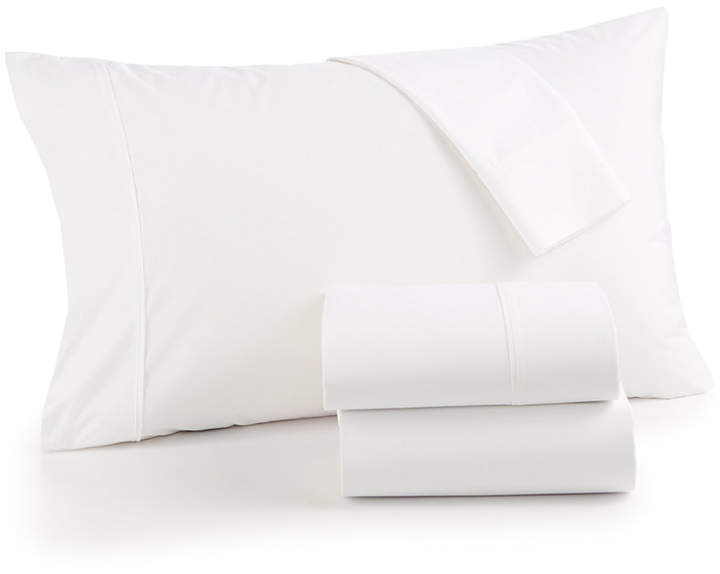 Aq Textiles Closeout! NuPercale 4-Pc King Sheet Set, 600 Thread Count Percale Cotton Blend Bedding