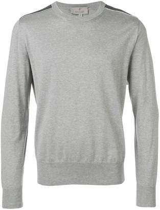 Mens Shoulder Patch Sweater - ShopStyle UK