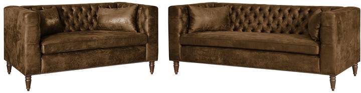 Maison Belfort Polstergarnitur Sherbrooke (3-2) Antiklederlook